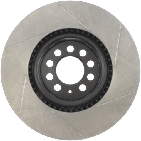 StopTech Power Slot 3/99-06 Audi TT/00-06 TT Quattro / 03-05 VW Golf GTi Right Front Slotted Rotor thumbnail 9