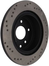 StopTech 08-09 Infiniti EX35 / 05-08 G35 / 09 G37 / 06-09 M35/M45 Drilled Right Rear Rotor thumbnail 6