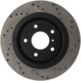 StopTech 08-09 Infiniti EX35 / 05-08 G35 / 09 G37 / 06-09 M35/M45 Drilled Right Front Rotor thumbnail 8