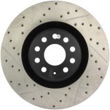 StopTech 09 VW Passat CC / 06-09 Passat Slotted & Drilled Right Front Rotor thumbnail 2