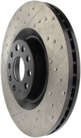 StopTech 09 VW Passat CC / 06-09 Passat Slotted & Drilled Right Front Rotor thumbnail 5