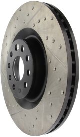 StopTech 09 VW Passat CC / 06-09 Passat Slotted & Drilled Right Front Rotor thumbnail 9