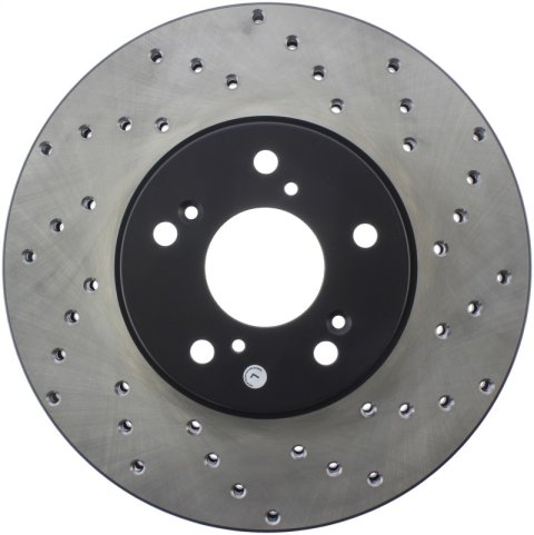 StopTech 99-08 Acura TL (STD Caliber) / 01-03 CL / 04-09 TSX Cross Drilled Left Front Rotor thumbnail 1