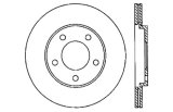 StopTech 05-10 Ford Mustang V6/4.0L / GT V8/4.6L Cross Drilled Left Rear Rotor thumbnail 4