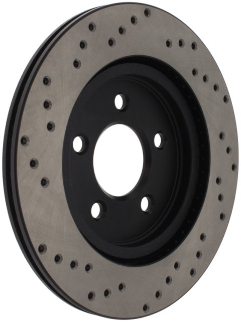 StopTech 05-10 Ford Mustang V6/4.0L / GT V8/4.6L Cross Drilled Right Rear Rotor thumbnail 1