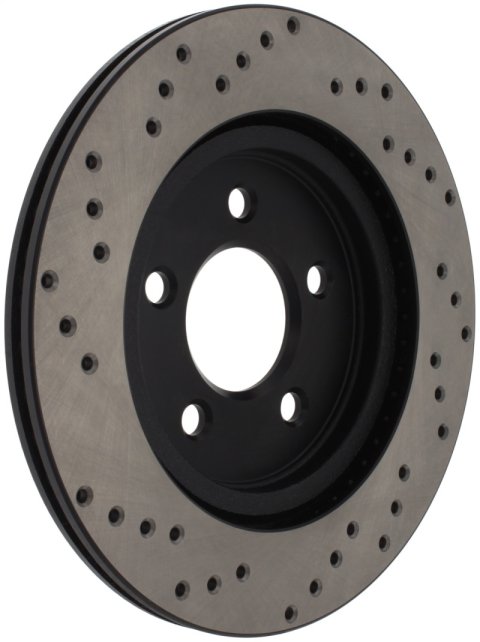 StopTech 05-10 Ford Mustang V6/4.0L / GT V8/4.6L Cross Drilled Right Rear Rotor thumbnail 6