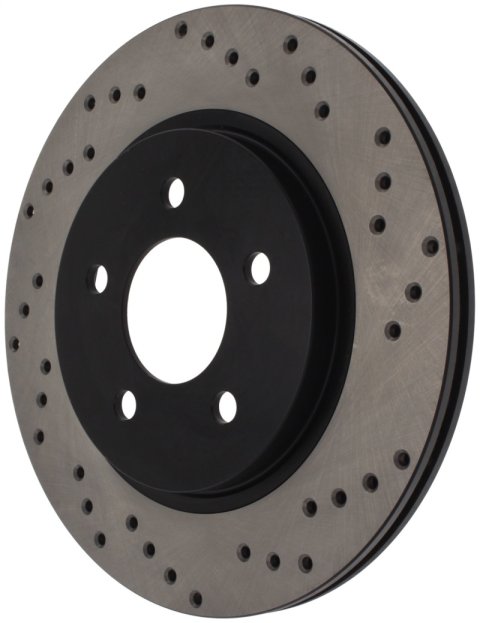 StopTech 05-10 Ford Mustang V6/4.0L / GT V8/4.6L Cross Drilled Right Rear Rotor thumbnail 7