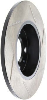 StopTech Power Slot 3/99-06 Audi TT (except Quattro) / 12/98-10 VW Golf Left Rear Slotted Rotor thumbnail 1