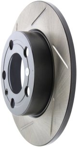 StopTech Power Slot 3/99-06 Audi TT (except Quattro) / 12/98-10 VW Golf Left Rear Slotted Rotor thumbnail 4