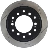 StopTech Power Slot 01-07 Toyota Sequoia/03-09 4 Runner / 03-09 Lexus GX470 Slotted Left Rear Rotor thumbnail 2
