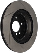 StopTech Power Slot 06 BMW 330 Series / 07-09 335 Series Rear Right Slotted Rotor thumbnail 1