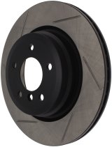 StopTech Power Slot 06 BMW 330 Series / 07-09 335 Series Rear Right Slotted Rotor thumbnail 4