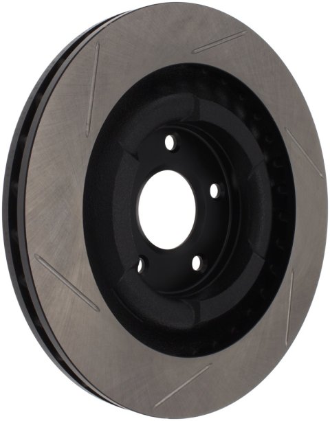StopTech Power Slot 06-10 Chevrolet Corvette Front Right Slotted Rotor thumbnail 1