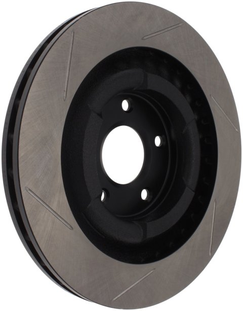 StopTech Power Slot 06-10 Chevrolet Corvette Front Left Slotted Rotor thumbnail 1