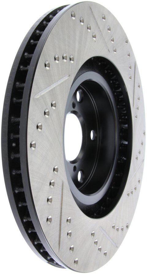 StopTech 5/93-98 Toyota Supra Turbo Right Front Slotted & Drilled Rotor thumbnail 1