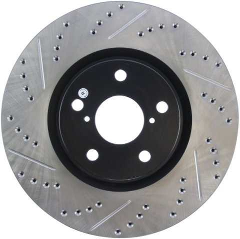 StopTech 5/93-98 Toyota Supra Turbo Right Front Slotted & Drilled Rotor thumbnail 2