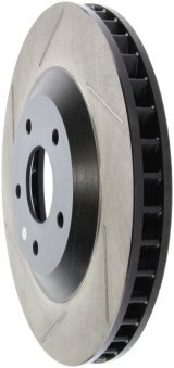 StopTech Power Slot 97-04 Chevy Corvette / 04 & 08 Cadillac XLR/XLR-V Front Right Slotted Rotor thumbnail 4