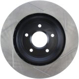 StopTech Power Slot 97-04 Chevy Corvette / 04 & 08 Cadillac XLR/XLR-V Front Right Slotted Rotor thumbnail 5