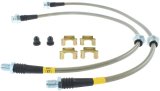 StopTech 89-98 Nissan 240SX (5 Lug w/ 300ZX Upgrade) Front Stainless Steel Brake Lines thumbnail 2