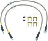 StopTech 89-98 Nissan 240SX (5 Lug w/ 300ZX Upgrade) Front Stainless Steel Brake Lines thumbnail 3