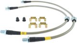 StopTech 89-98 Nissan 240SX (5 Lug w/ 300ZX Upgrade) Front Stainless Steel Brake Lines thumbnail 4