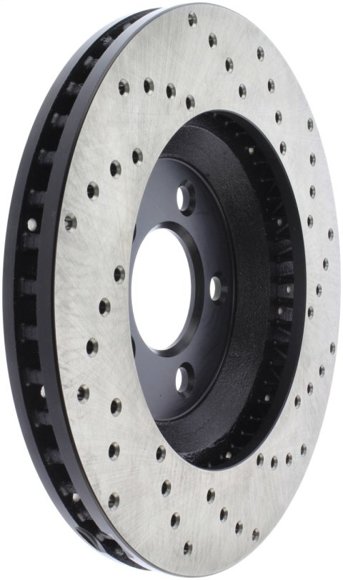 StopTech Power Slot 05-10 Mustang GT V8-4.6L Front Right Drilled Rotor thumbnail 5