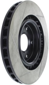 StopTech Power Slot 05-07 Cadillac XLR / 06-09 Chevy Corvette Front Left Slotted Rotors thumbnail 1