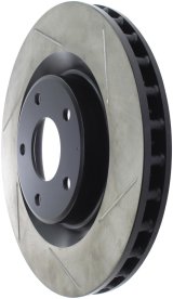 StopTech Power Slot 05-07 Cadillac XLR / 06-09 Chevy Corvette Front Left Slotted Rotors thumbnail 4