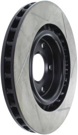 StopTech Power Slot 05-07 Cadillac XLR / 06-09 Chevy Corvette Front Right Slotted Rotors thumbnail 1