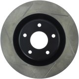 StopTech Power Slot 05-07 Cadillac XLR / 06-09 Chevy Corvette Front Right Slotted Rotors thumbnail 2