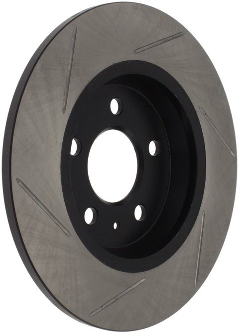 StopTech Power Slot 09-10 Audi A4/A4 Quattro / 08-10 A5 / 10 S4 Rear Right Slotted Rotor thumbnail 1