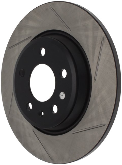 StopTech Power Slot 09-10 Audi A4/A4 Quattro / 08-10 A5 / 10 S4 Rear Right Slotted Rotor thumbnail 4