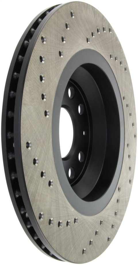 StopTech 09-13 VW CC 3.6L VR6 / 08-09 & 12 Golf R/Golf R32 Drilled Left Rear Rotor thumbnail 4