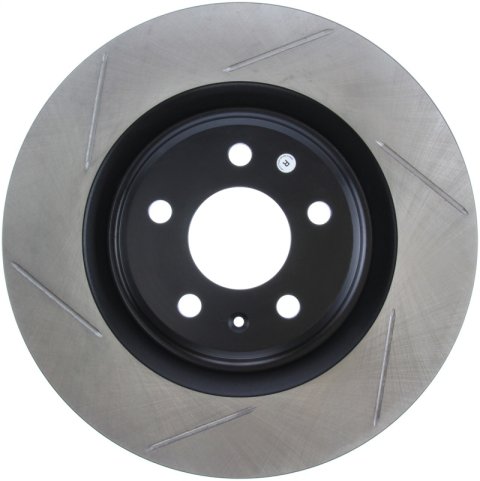 StopTech Power Slot 12-13 Audi A6 Quattro/11-12 A7 Quattro / 10-13 S4 Rear Right Slotted Rotor thumbnail 2