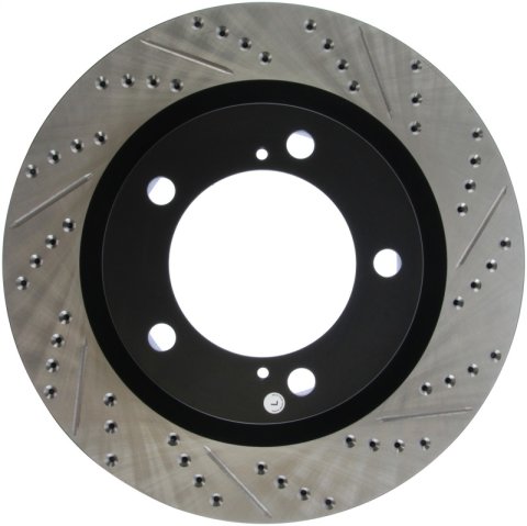 StopTech 07-09 Toyota Tundra / 08-09 Toyota Sequoia Front Left Slotted & Drilled Rotor thumbnail 3