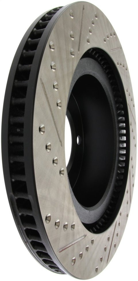 StopTech 07-09 Toyota Tundra / 08-09 Toyota Sequoia Front Left Slotted & Drilled Rotor thumbnail 6