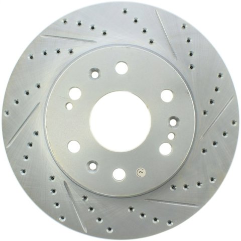 StopTech Select Sport 07-11 GM Silverado 1500 Slotted and Drilled Left Front Rotor thumbnail 1
