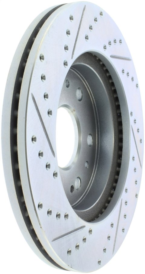 StopTech Select Sport 07-11 GM Silverado 1500 Slotted and Drilled Left Front Rotor thumbnail 3
