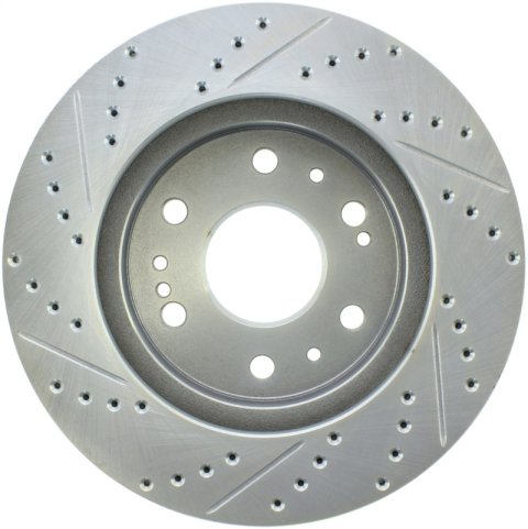 StopTech Select Sport 07-11 GM Silverado 1500 Slotted and Drilled Left Front Rotor thumbnail 5