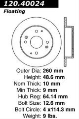 Centric Performance Brake Rotor thumbnail 2