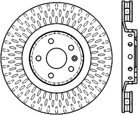 StopTech Slotted Sport Brake Rotor thumbnail 2