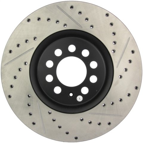 StopTech Slotted & Drilled Sport Brake Rotor thumbnail 1