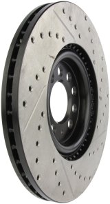 StopTech Slotted & Drilled Sport Brake Rotor thumbnail 1