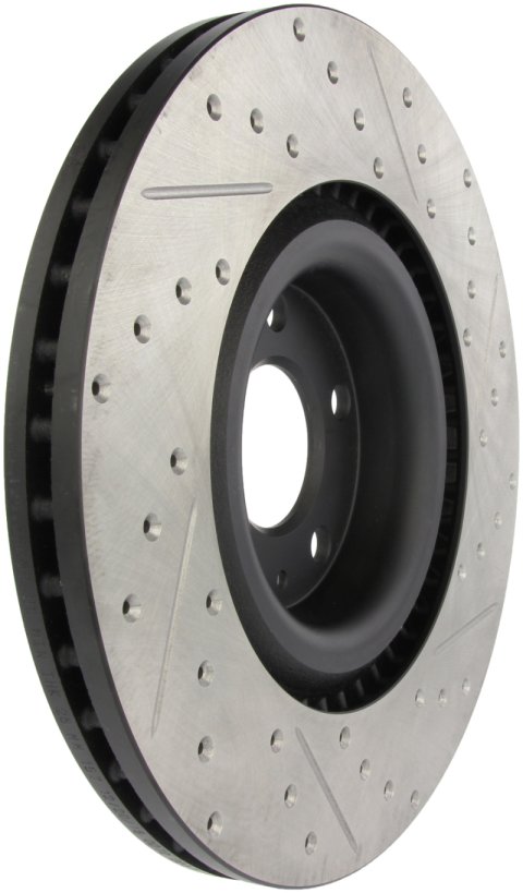 StopTech Slotted & Drilled Sport Brake Rotor thumbnail 1
