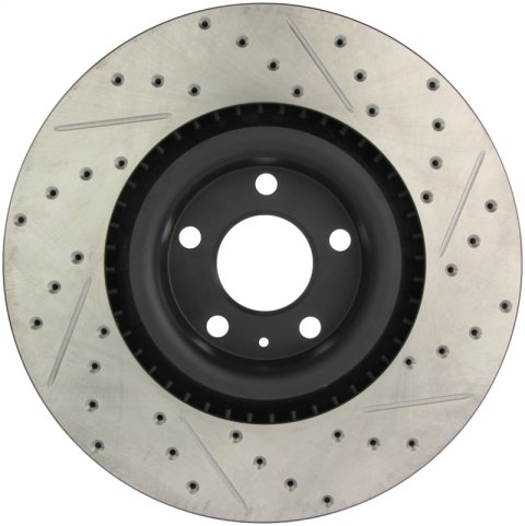 StopTech Slotted & Drilled Sport Brake Rotor thumbnail 5