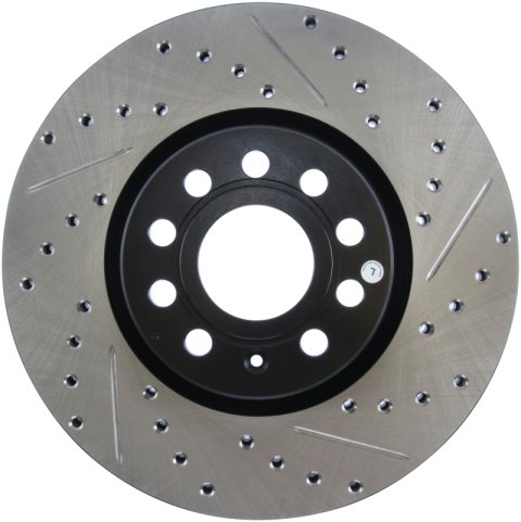 StopTech Slotted & Drilled Sport Brake Rotor thumbnail 6