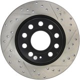 StopTech Slotted & Drilled Sport Brake Rotor thumbnail 1