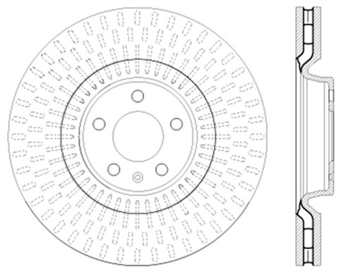 StopTech Slotted & Drilled Sport Brake Rotor thumbnail 2