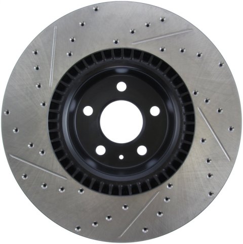 StopTech Slotted & Drilled Sport Brake Rotor thumbnail 4