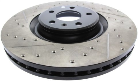 StopTech Slotted & Drilled Sport Brake Rotor thumbnail 4